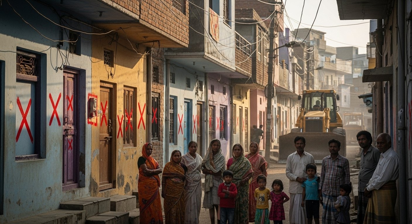 संभल: 80 घरों पर लाल निशान का डर खत्म, हाईकोर्ट ने बुलडोजर पर लगाई रोक, मिला 4 हफ्तों का वक्त