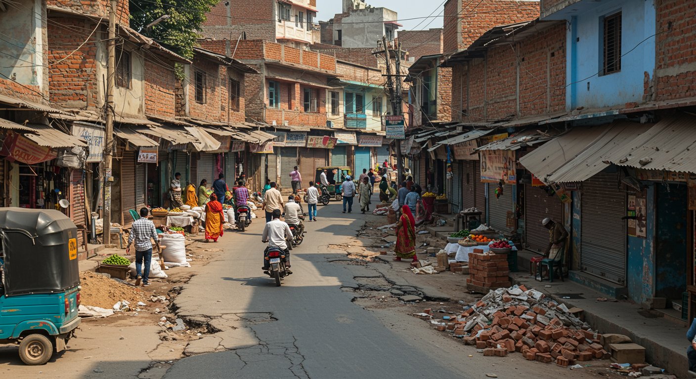 ताजगंज की सड़कें गायब! यहां रातों-रात बन गए दुकान और मकान, वायरल तस्वीर ने खोली पोल