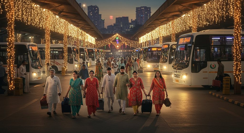 Diwali Delight for Passengers! Roadways Buses Every Half Hour for Delhi, Lucknow, Jaipur; Great Relief on These Routes Too.