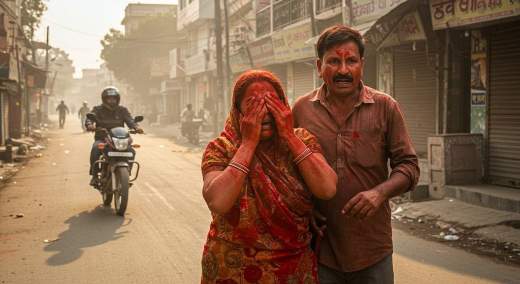 UP: Lakhs looted after chilli powder thrown in eyes; Jeweler couple targeted in major crime, police shocked; Bike caught on CCTV.