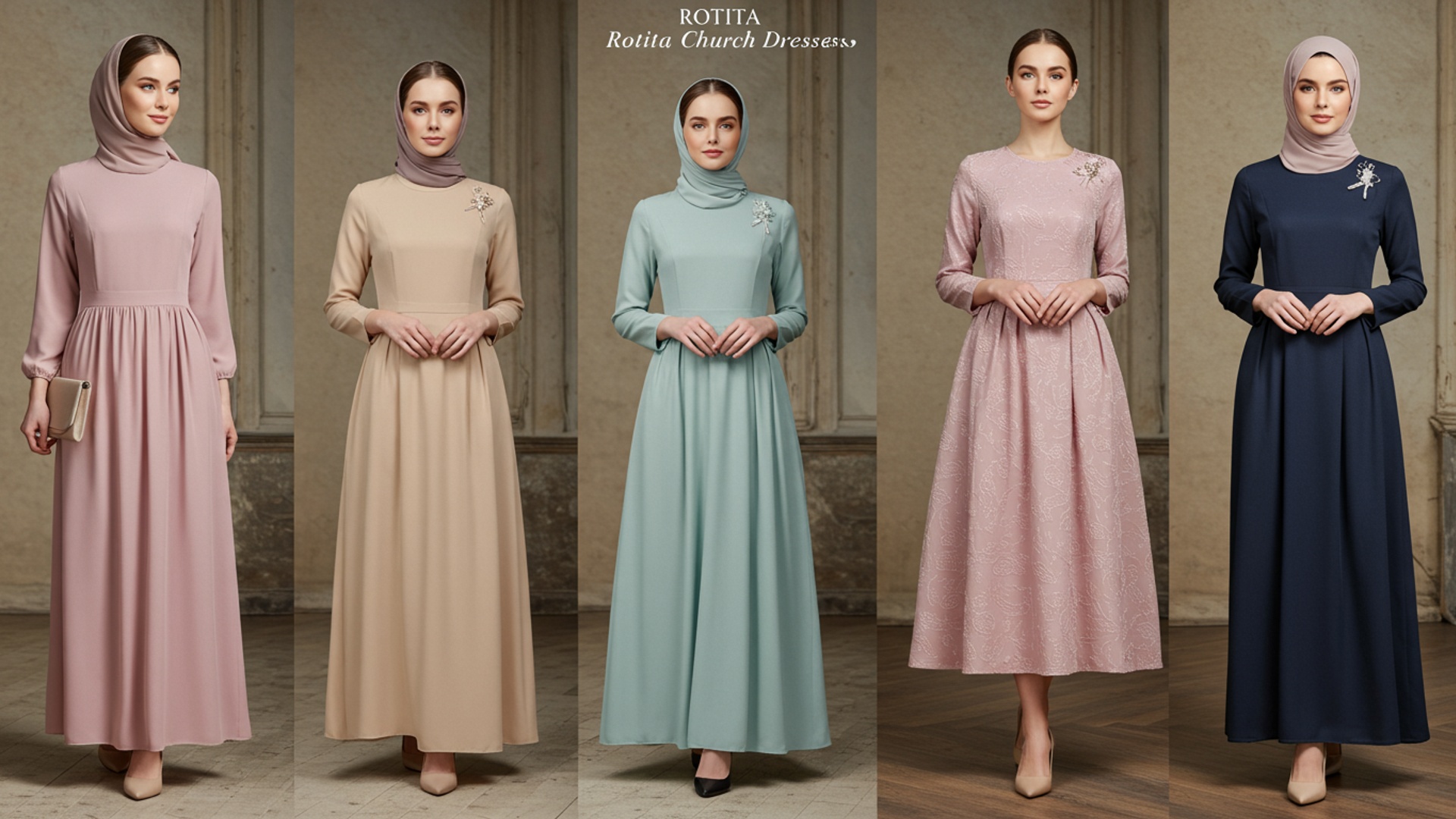 Rotita Church Dresses हर अवसर के लिए सुंदर और शालीन परिधान