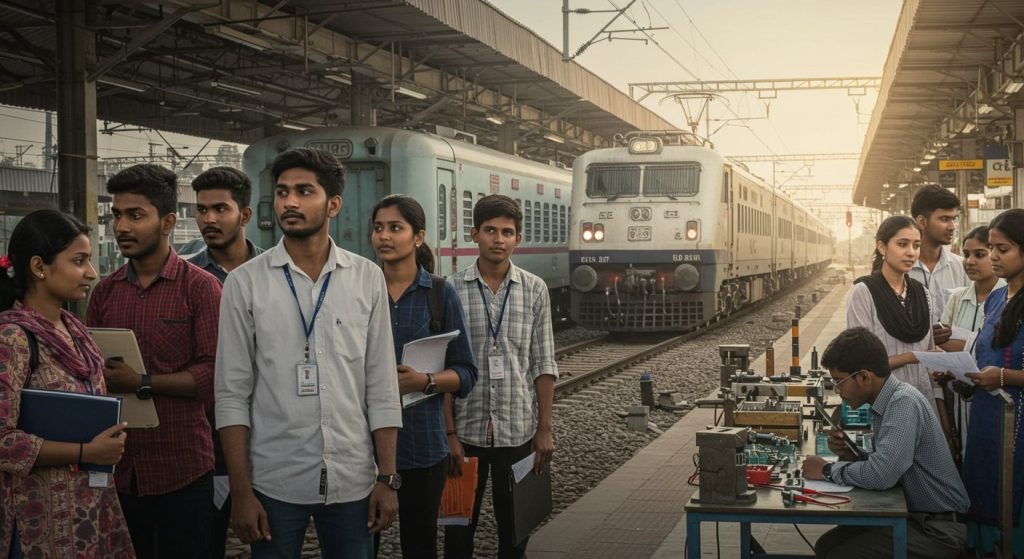 Bumper Recruitment for 1104 Apprentice Posts in Railways: 10th-ITI Pass Candidates Apply Immediately, Know Fees and Complete Process!
