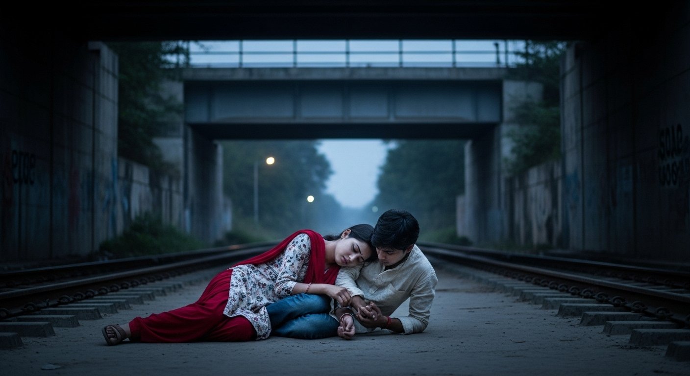 यूपी: सहारनपुर में प्रेमी युगल ने रेलवे अंडरपास पर खाया ज़हर, तड़पते हुए तोड़ा दम