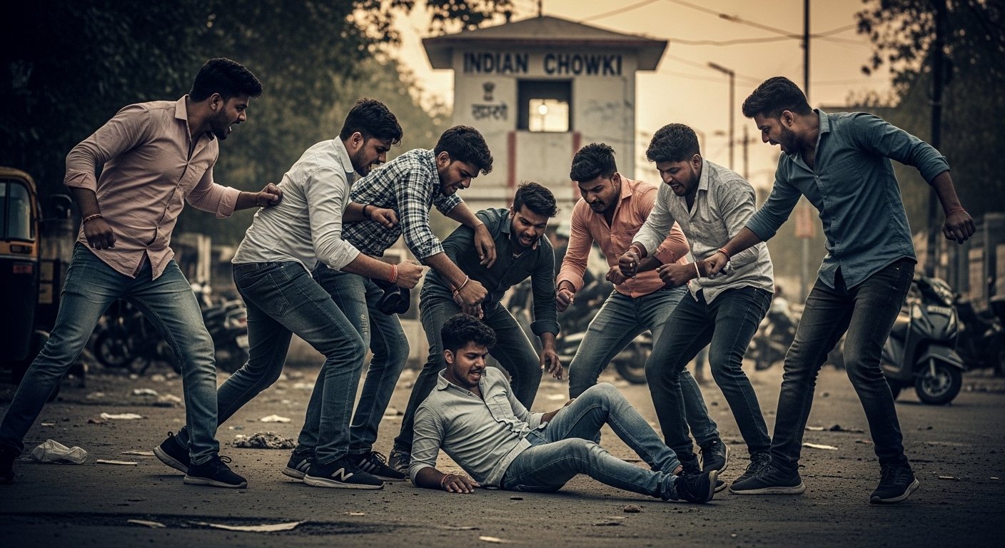 सहारनपुर में रोडरेज का खूनी खेल: पुलिस चौकी के पास युवक की पीट-पीटकर हत्या
