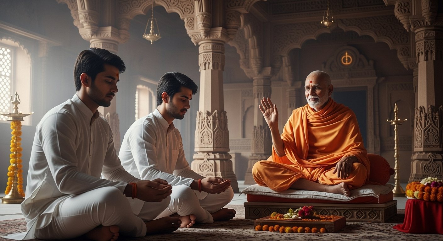 संत प्रेमानंद महाराज के प्रवचन से प्रभावित होकर अयोध्या में दो मुस्लिम युवकों ने अपनाया सनातन धर्म