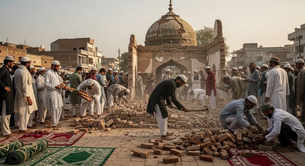 Sambhal: People self-demolished mosque built on government land after final prayers