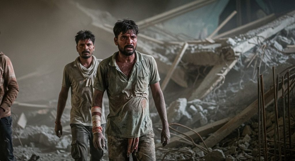 UP: 'Now I won't survive...', darkness enveloped before my eyes; Injured laborers recount horrifying story of overbridge collapse.