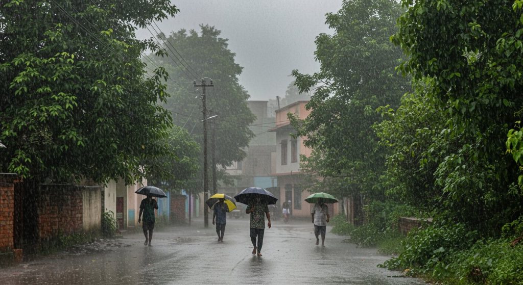 UP: 'October's Monsoon'; Heavy Rain Alert in These Districts on Monday, 125-Year Record Broken