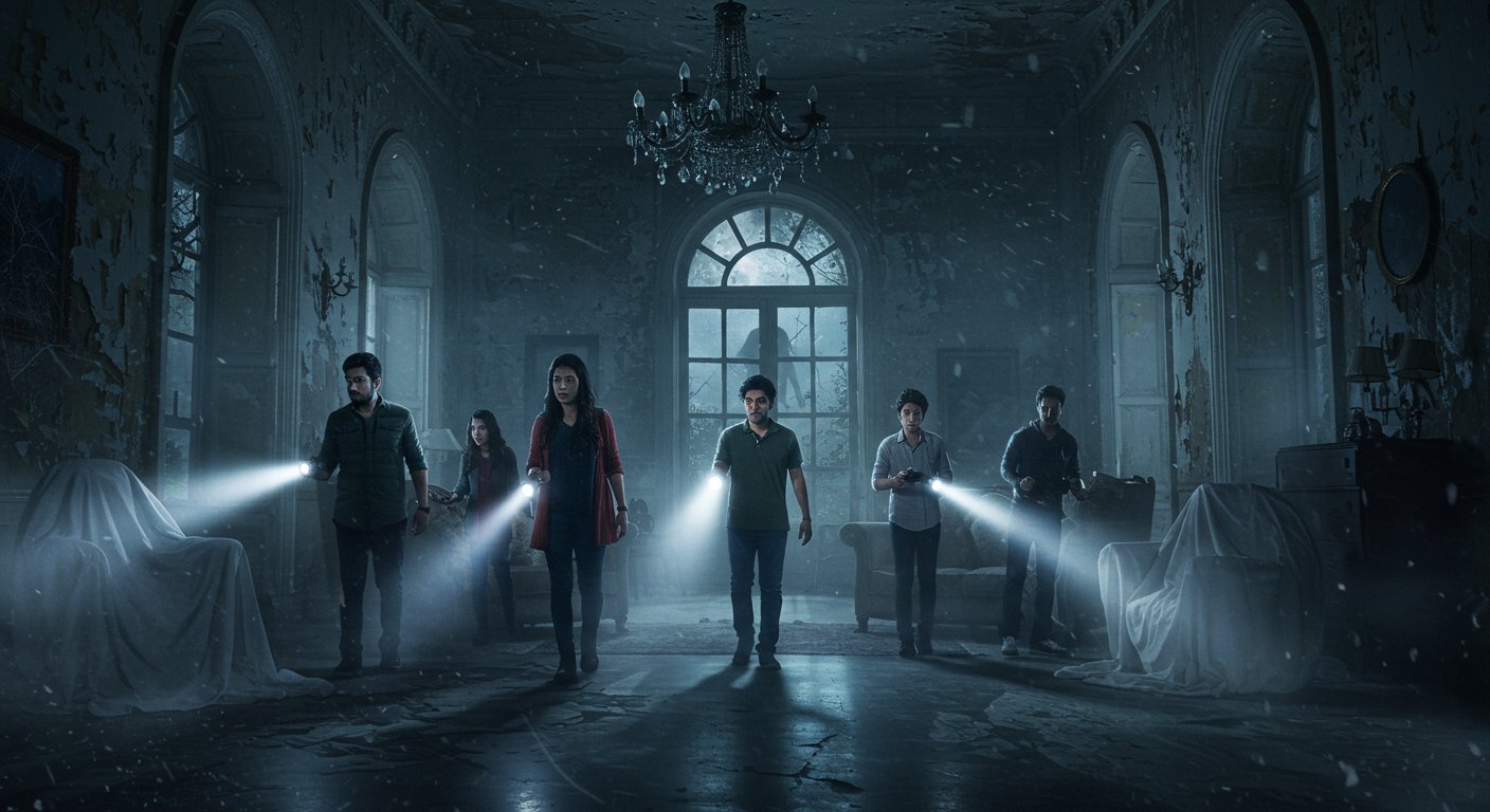 भूतिया होटल में 4 लाख का इनाम: भूत पकड़ने की इस डरावनी प्रतियोगिता से मच गई सनसनी!