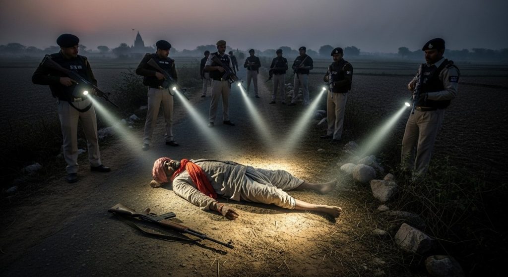 Dreaded Dacoit Killed in UP: Wanted in 15 cases, murdered two priests, gunned down in police encounter.