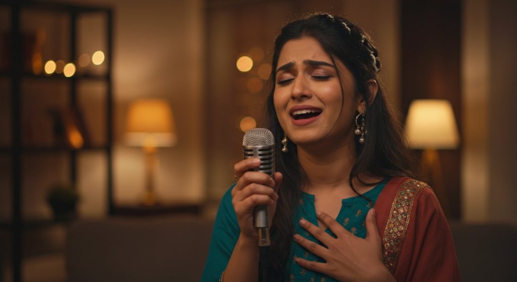 Sent Emotional Message to Mother, Then Sang Karan Aujla's Song, Won Hearts!