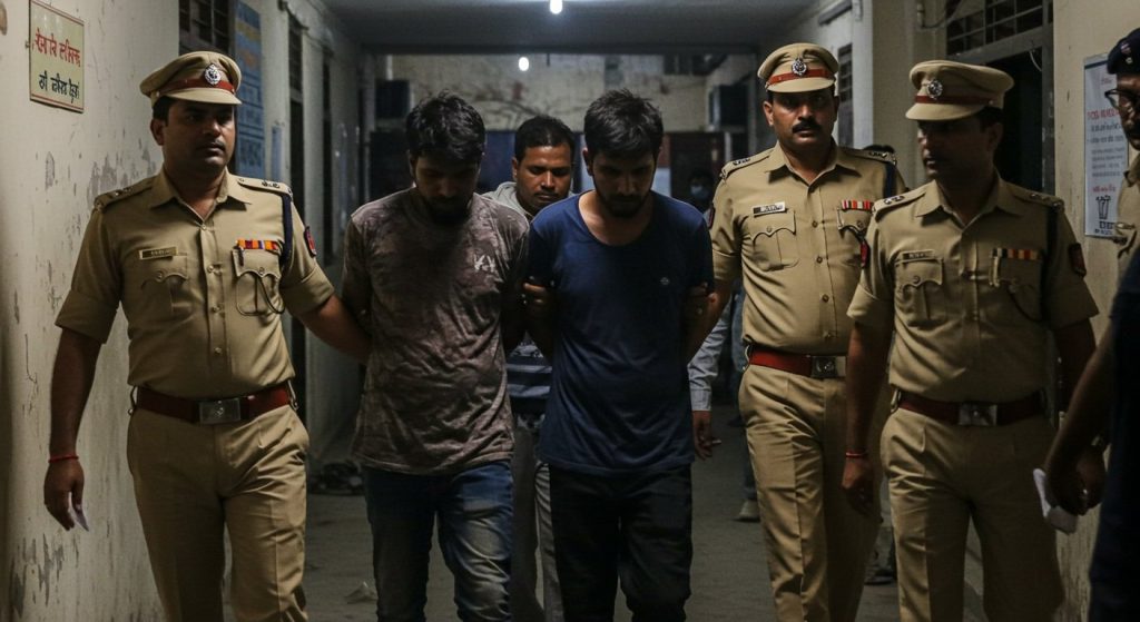 Horrifying incident in Mirzapur: Three, including a cousin, gang-raped a minor; police arrested