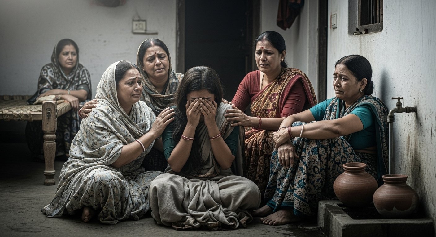 शामली में दिल दहला देने वाली घटना: दवा विक्रेता की चाकू से गोदकर हत्या, बिलखती रहीं नवविवाहिता पत्नी और चार बहनें