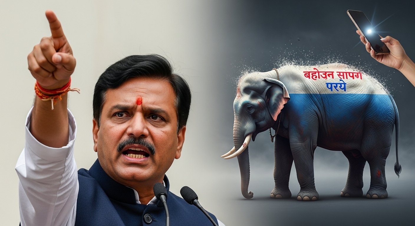 सपा सांसद का मायावती पर तीखा वार: ‘मोबाइल से नहीं चलतीं पार्टियां, बसपा खत्म करने के लिए वही काफी’