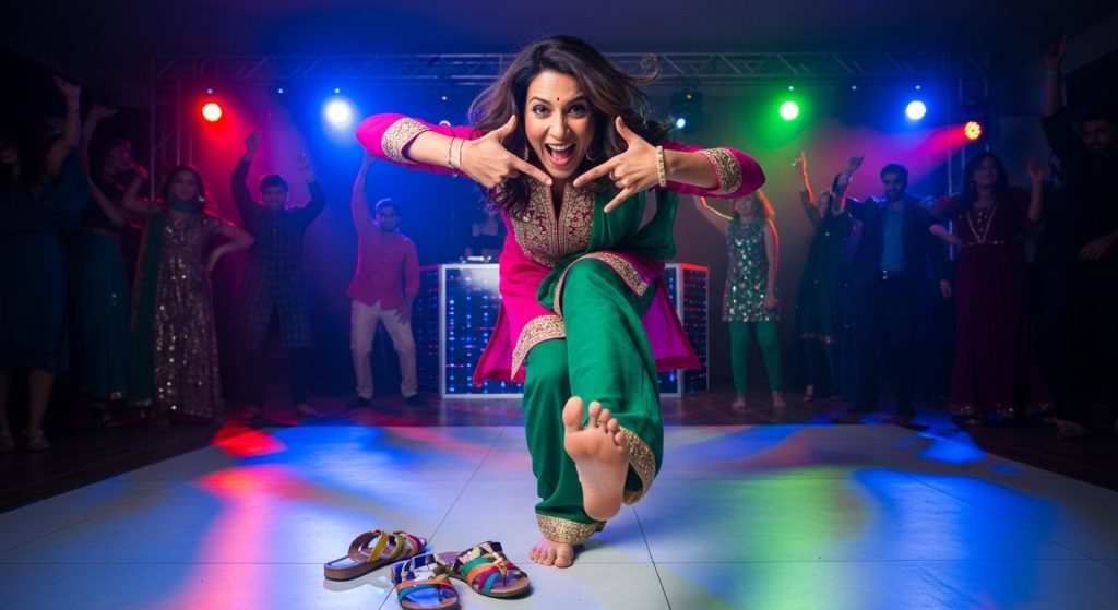 'Bhabhi Ji's' Electrifying Dance on DJ Floor: Took Off Her Sandals and Rocked to 'Kala Chashma', Video Viral!
