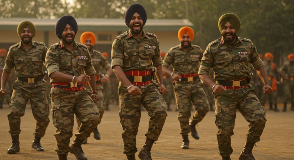 Jawans in Uniform 'Celebrate'! People Go Wild Over Their Sensational Dance to Punjabi Song, Video Goes Viral on Internet.
