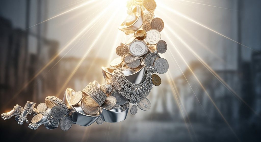 Despite Inflation, Silver Sees Record-Breaking Surge: Prices at 45-Year High