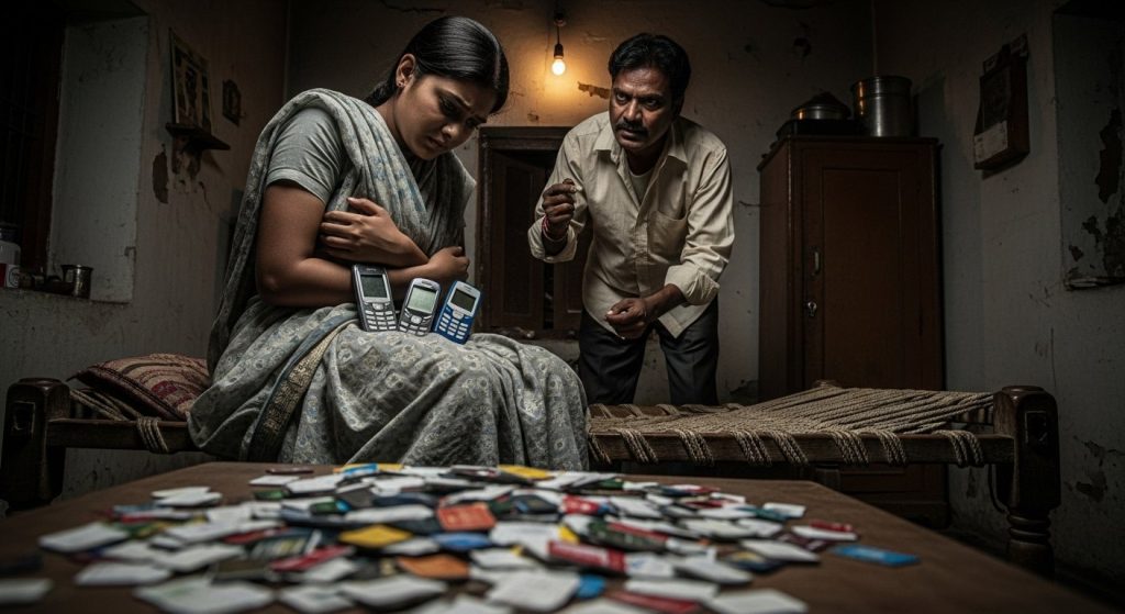 Uttar Pradesh: Horrifying Tale of Suspicion! Husband Kept Changing Wife's 50 SIM Cards, Then Killed Her Over Mobile Dispute