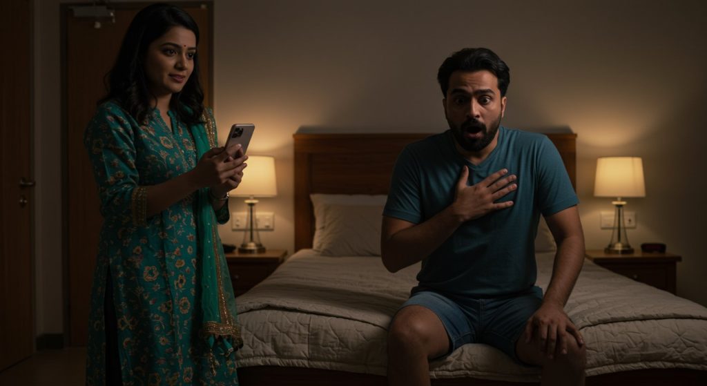 Wife records astonishing video in bedroom, husband stunned to see it!