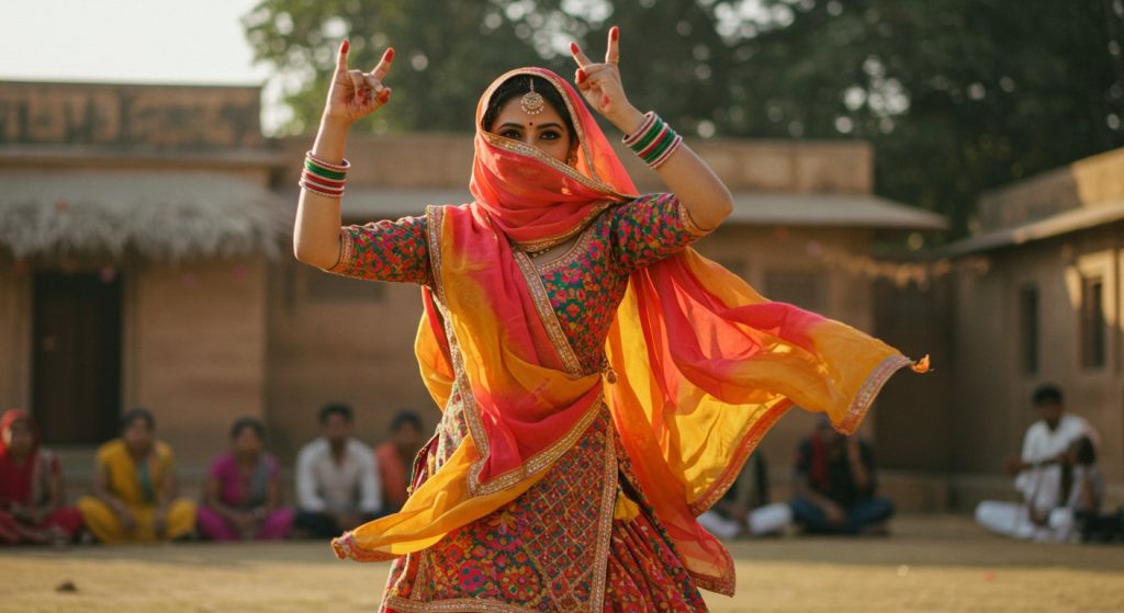 Veiled Bhabhi's Haryanvi Dance Goes Viral: Her Expressions Win People's Hearts!