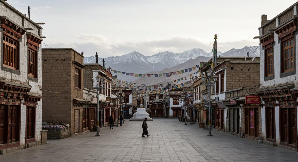16 days after violence in Leh, situation remains difficult: Internet restored from midnight; Tourists missing, yet claims of normalcy.
