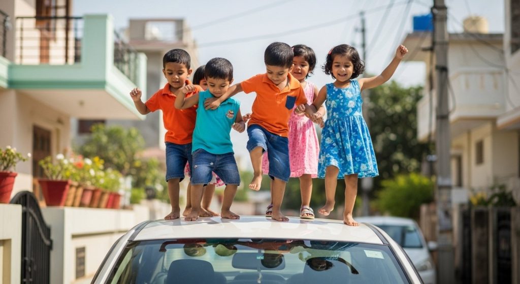 3-year-old kids' sensational dance on car takes internet by storm; moves leave everyone astonished.