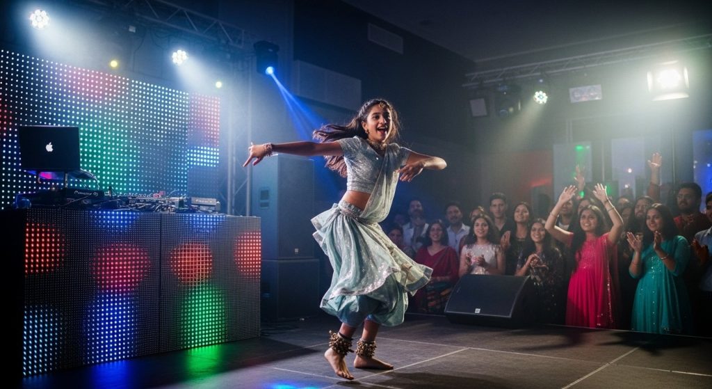 A girl performed such captivating dance moves to Sapna Choudhary's song at the DJ that onlookers were simply swept away, video went viral!