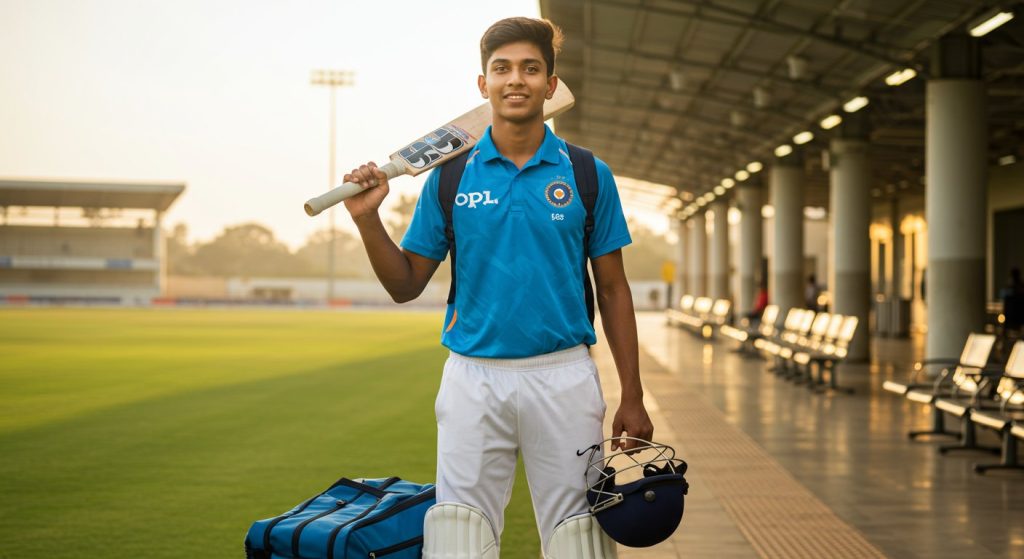 Bareilly's Pride! Daksh Chandel Selected for UP Under-19 Cricket Team, Departs for Ranchi to Play
