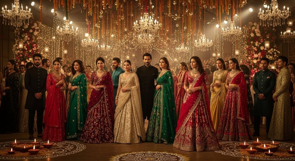 Manish Malhotra's Diwali Party Sees a Star-Studded Gathering, From Shah Rukh Khan to Karan Johar Among Attendees