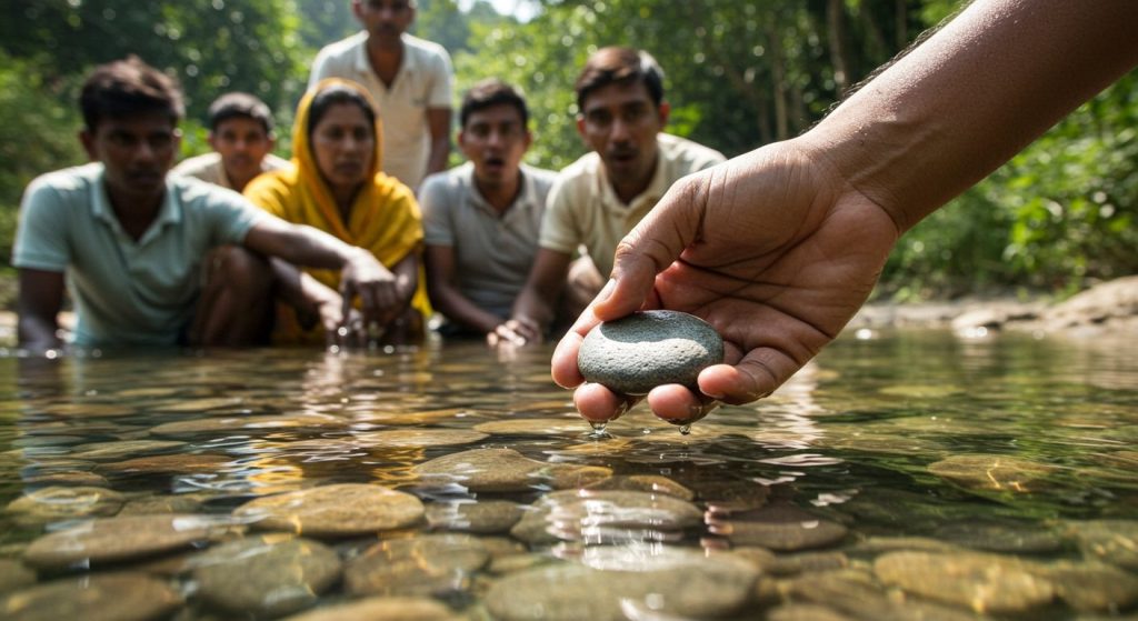Stones Sparkled in Water, Mistaken for Diamonds and Jewelry; Minds Blown as Truth Revealed
