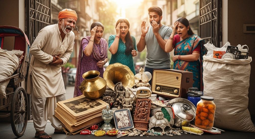Unique 'Junk' Emerges From House During Diwali Cleaning; Family Left Regretting, Junk Dealer Laughs Hysterically!