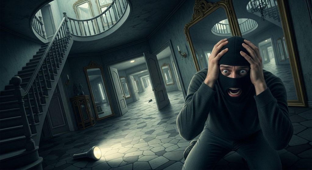 This House Will Blow Thieves' Minds: Step Inside, And They'll Beg To Get Out!