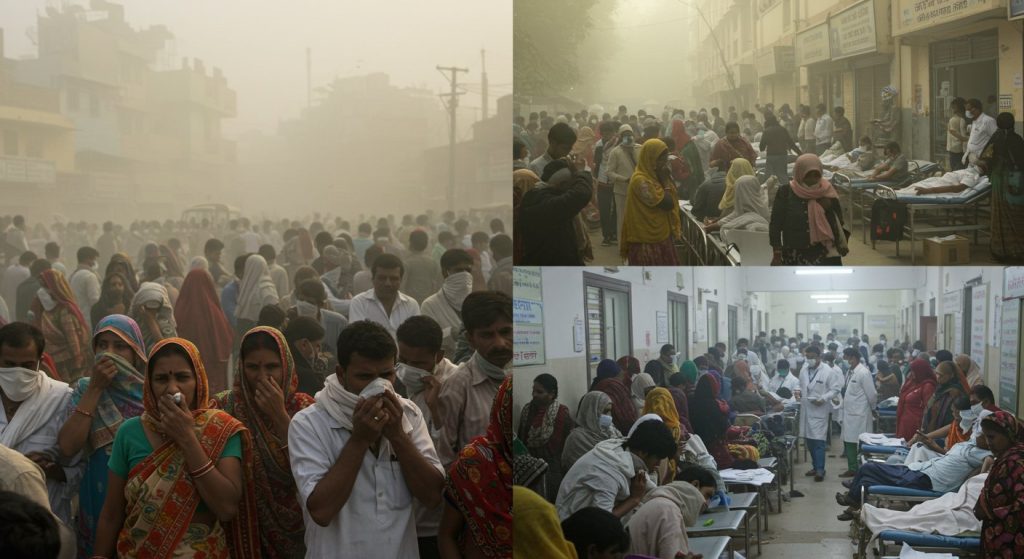 Moradabad: Pollution Low In Official Figures, But Toxic Air Is Choking Breath; Hospitals Crowded With Patients After Diwali