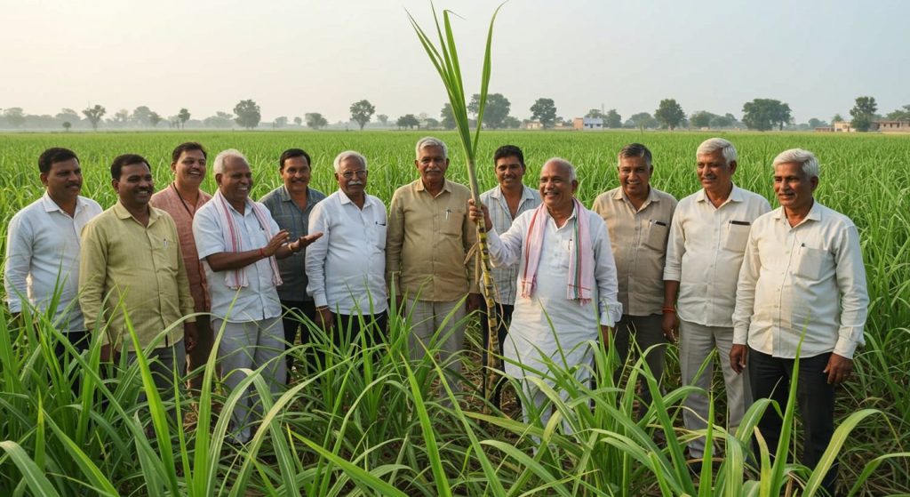Good News! Yogi Govt's Major Gift to UP Farmers, Sugarcane Price Hiked for Fourth Time; Early Variety to Get Highest Payment