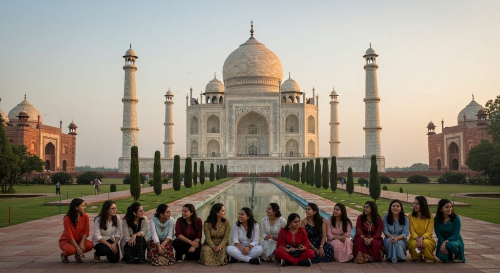 Beauties from 23 Countries Awestruck by Taj Mahal's Grandeur, One Word Escaped Their Lips: 'Wow Taj!'
