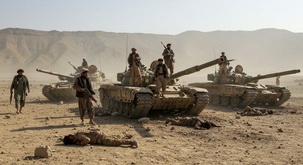 Taliban captured Pakistani tanks, killed many soldiers, video surfaced