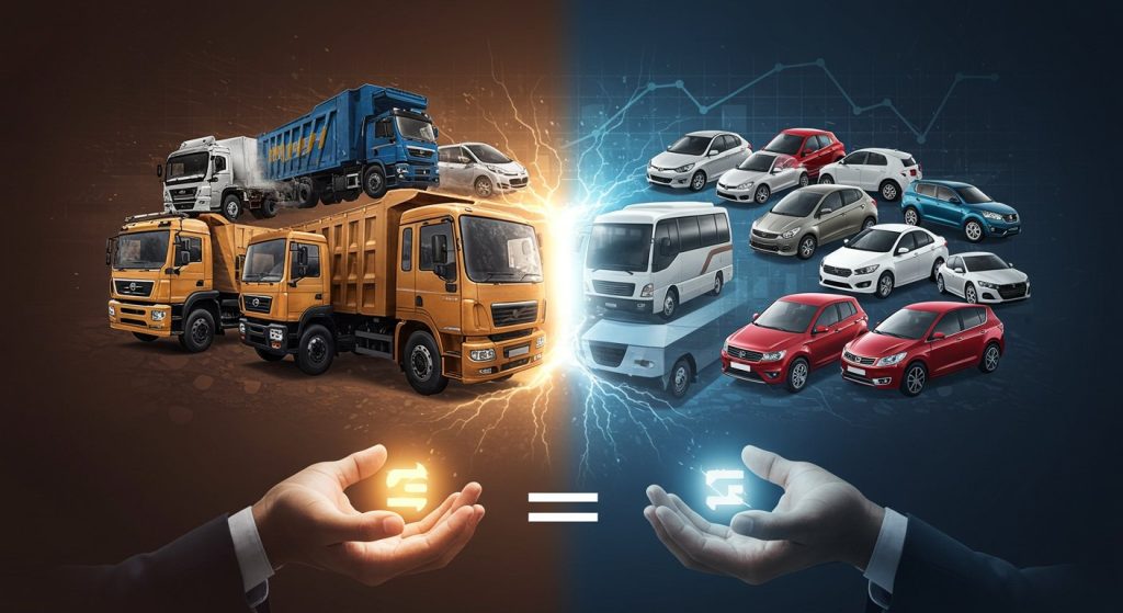 Tata Motors Stock Down 40% Today: Company's Commercial and Passenger Vehicle Businesses To Trade Separately, Investors To Get Equal Shares In Both
