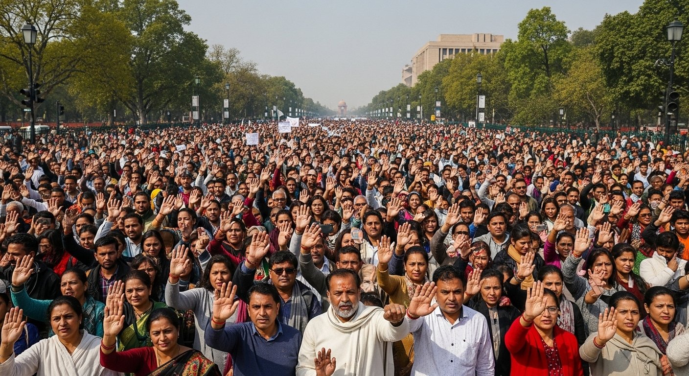 यूपी के शिक्षक पेंशन और टीईटी अनिवार्यता पर आर-पार को तैयार, 24 नवंबर को दिल्ली में महाघेराव