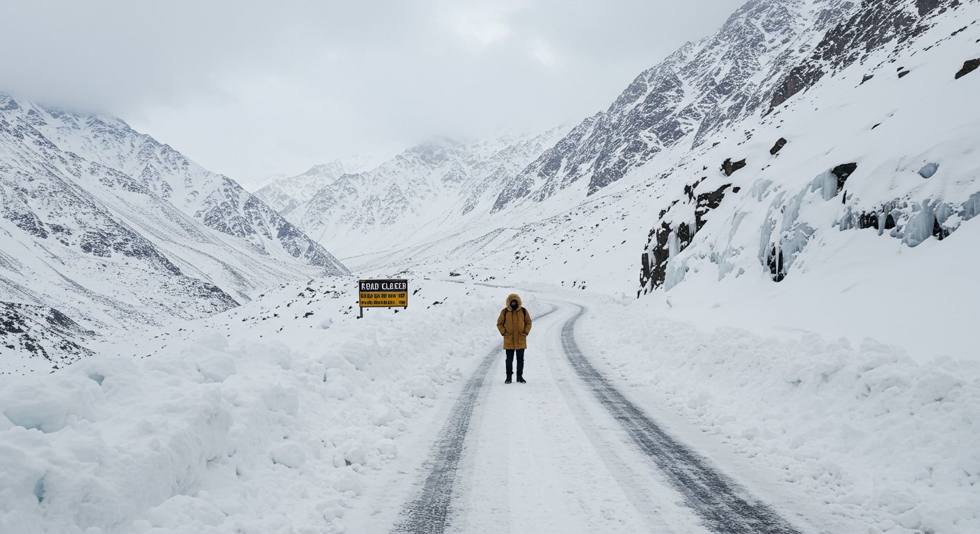 उत्तर भारत में हाड़ कंपा देने वाली ठंड: राजस्थान-MP में 15°C, केलोंग में -1°C; मनाली-लेह हाईवे 4 दिन से बंद