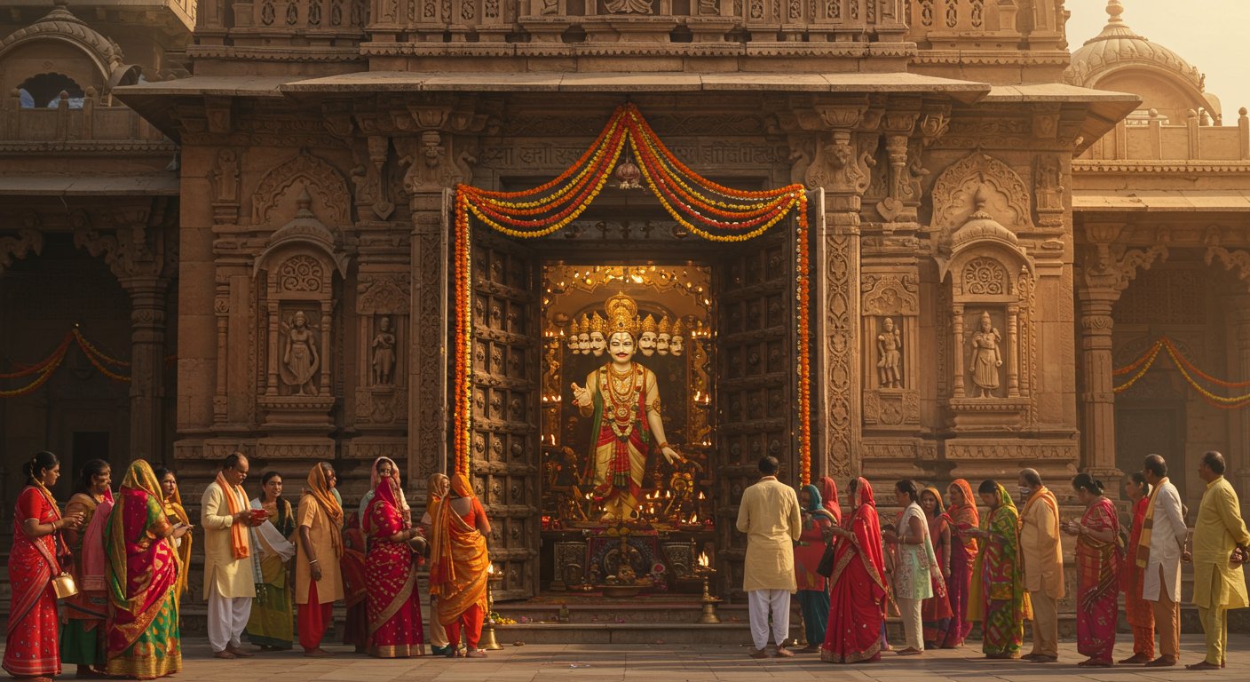 उत्तर प्रदेश के कानपुर में है लंकापति रावण का यह अनोखा मंदिर, सिर्फ दशहरे पर खुलते हैं इसके द्वार