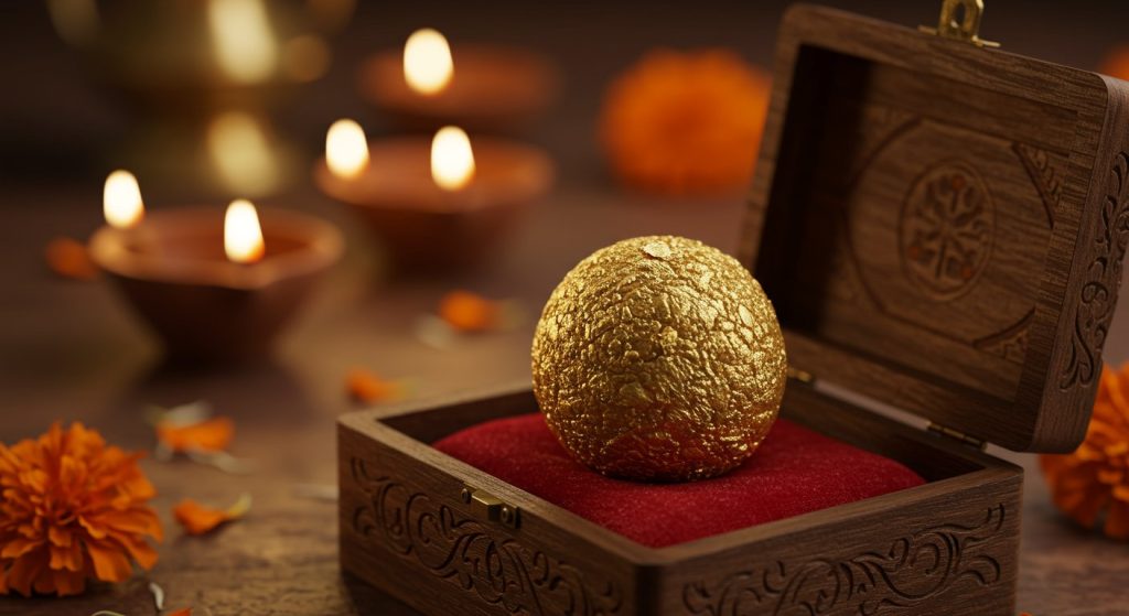 On Diwali in UP, a ₹1500 'Golden Laddu': What's special about it and why is it in discussion?