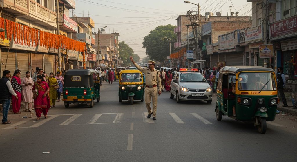 New Traffic Rules for Festival in Bareilly: Cars, E-Rickshaws, Autos Banned on These Routes for Three Days; Know the Full Plan