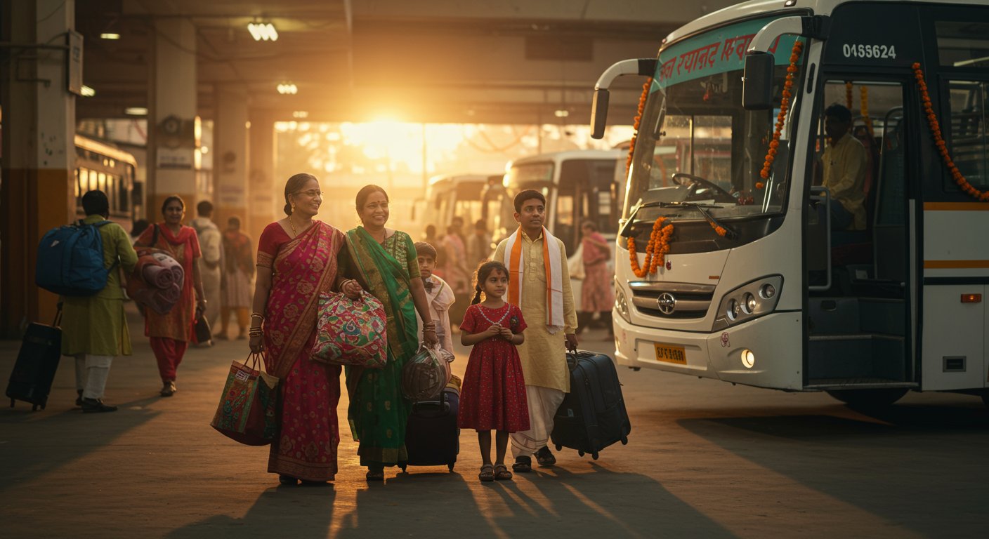 यूपी रोडवेज का दिवाली-छठ तोहफा: ट्रेन में कन्फर्म टिकट न मिले तो भी घर जाना हुआ आसान!