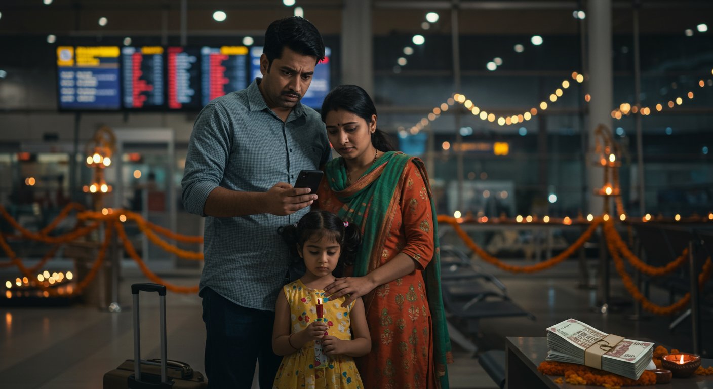 दिवाली पर मुंबई से लखनऊ का हवाई सफर छह गुना महंगा, किराया 30 हजार के करीब; आम आदमी परेशान