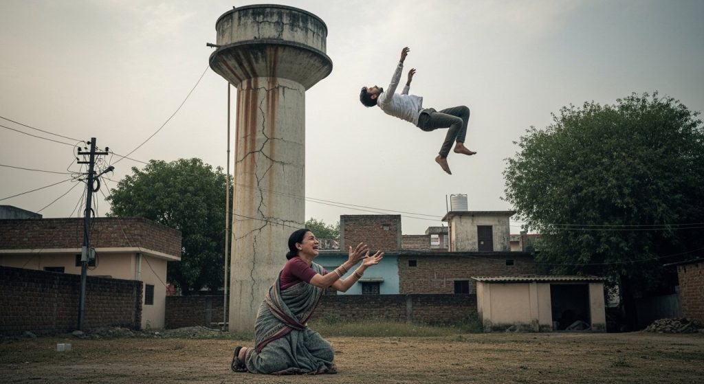 UP: Heartbroken man jumps from water tank in front of mother after girlfriend's wedding, dies