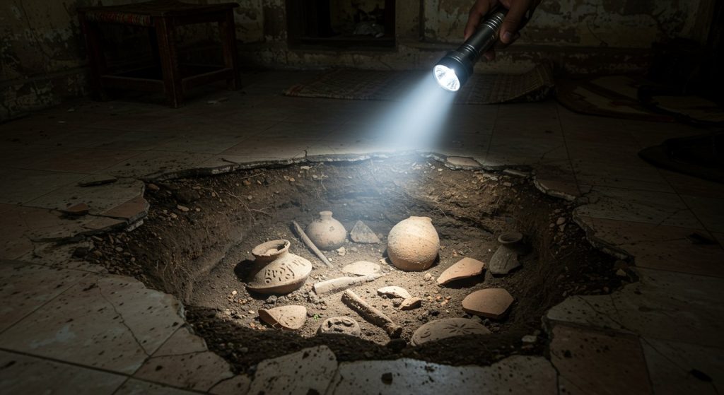 Mysterious Tunnel Found In Man's House; Astonishing Things Revealed Inside!