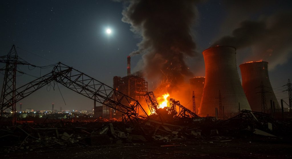 Russia's Fierce Attack on Ukraine: Major Energy Facilities Destroyed, 6 Killed; Power Crisis Deepens