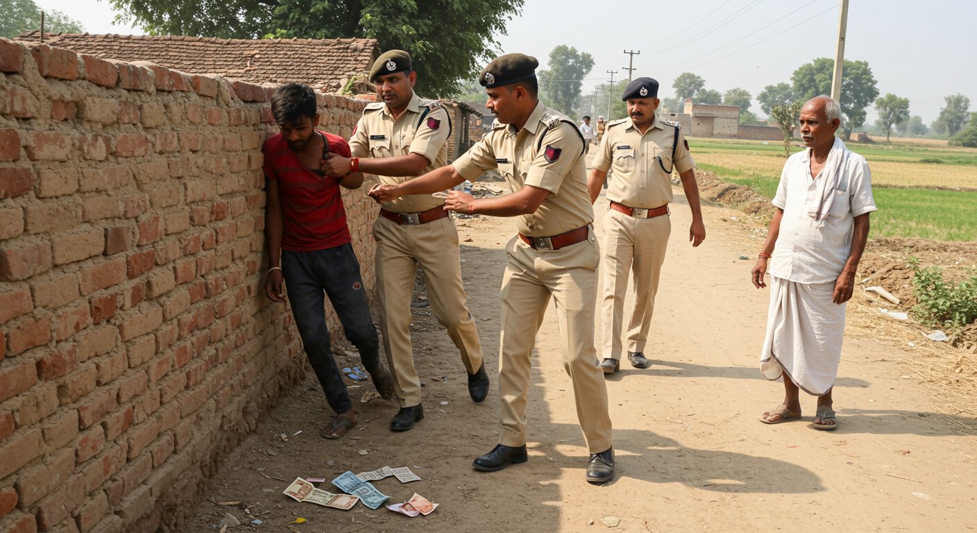 उन्नाव में किसान के ₹76 हजार लूटने वाला बदमाश पुलिस मुठभेड़ में गिरफ्तार: जानिए पूरा मामला