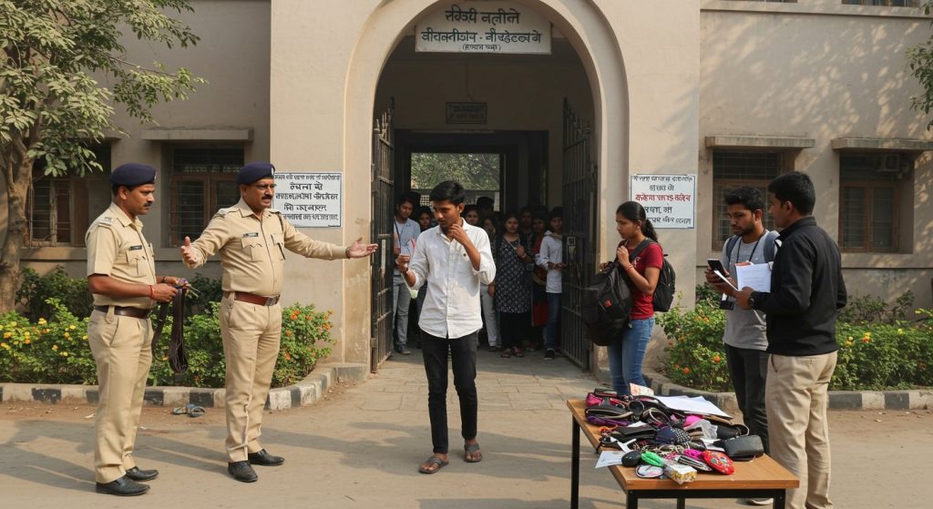 UPPSC PCS Prelims Exam: Belts, Hair Clips Removed At Centers; Entry Denied Even For Two-Minute Delay, Students Furious