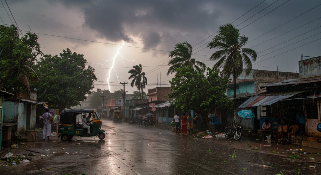Impact of 'Month' Cyclone in Uttar Pradesh on October 31: Heavy Rain, Storm, and Lightning Alert!